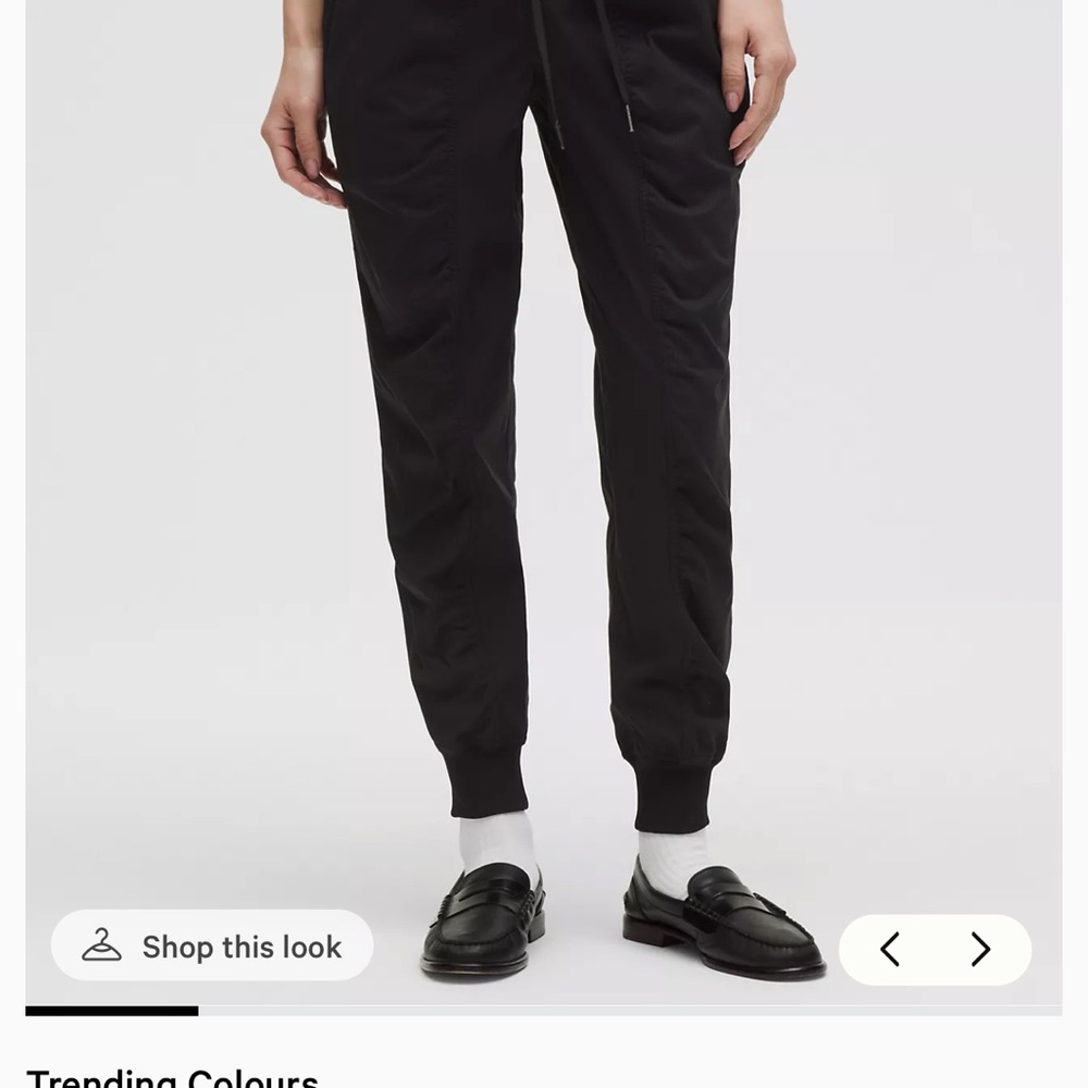 lululemon athletica Black Women's Track Joggers